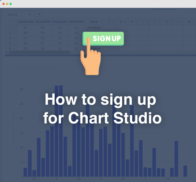 How to sign up for Chart Studio