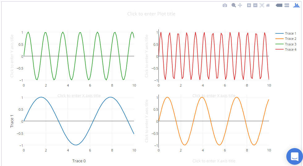 subplot axis labels